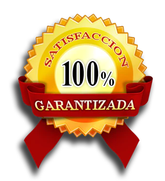 Sello de satisfacción 100% garantizada - Instituto INAF